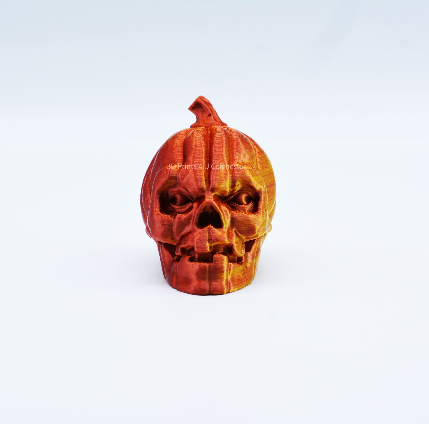 Pumpkin Skull Decoration